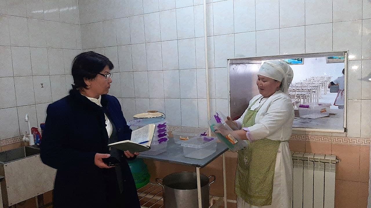 A representative of the Commissioner for Human Rights in Karakalpakstan examined conditions at “Muruvvat” house