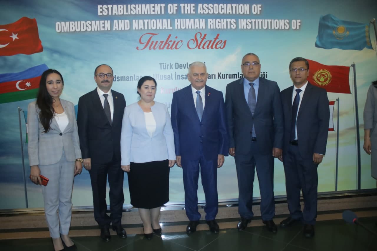 The Authorized Person of the Oliy Majlis for Human Rights (Ombudsman) and members of the delegation took part in a press conference on the occasion of the establishment of the Association of Ombudsmen and National Human Rights Institutions of Turkic States