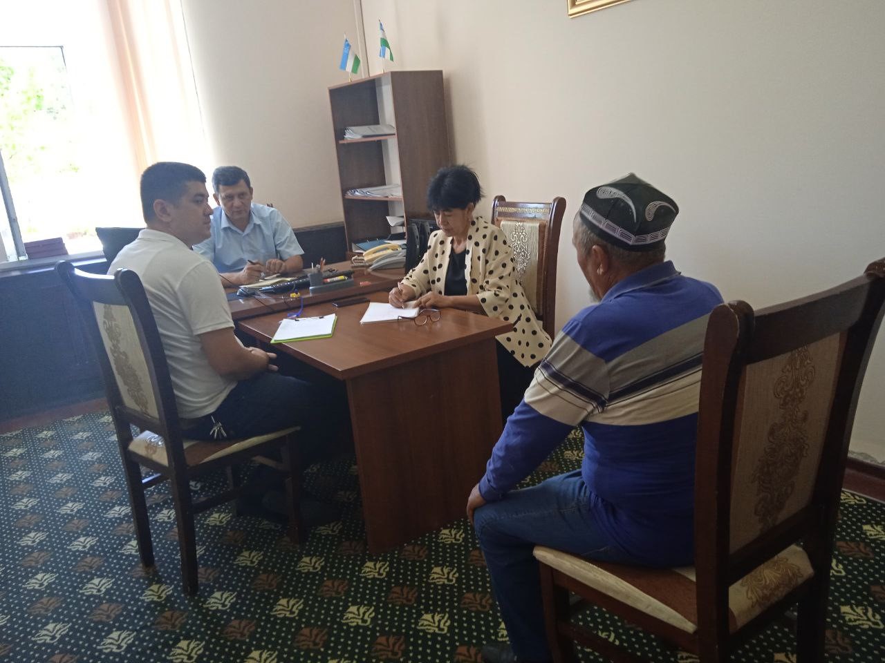 Another reception of citizens organized in Syrdarya region