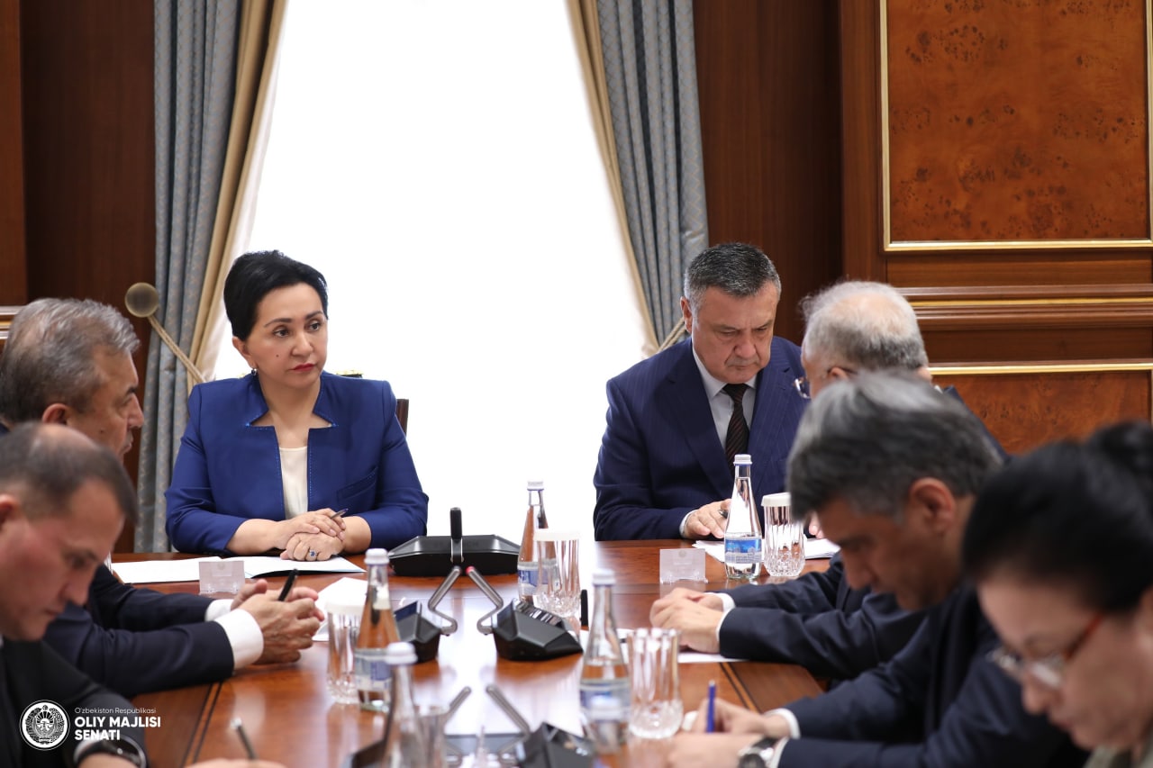 О совместном заседании Кенгашей Законодательной палаты и Сената Олий Мажлиса Республики Узбекистан