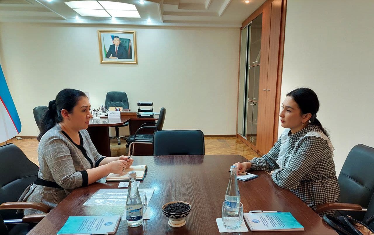 Ombudsman Markaziy Osiyo Assotsiatsiyasining O‘zbekistondagi vakolatxonasi direktori bilan uchrashdi