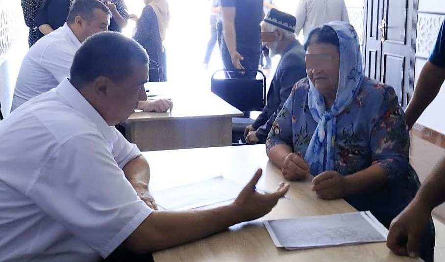 Ombudsmanning mintaqaviy vakili tashabbusi bilan Namanganning chegara hududida sayyor qabul o‘tkazildi