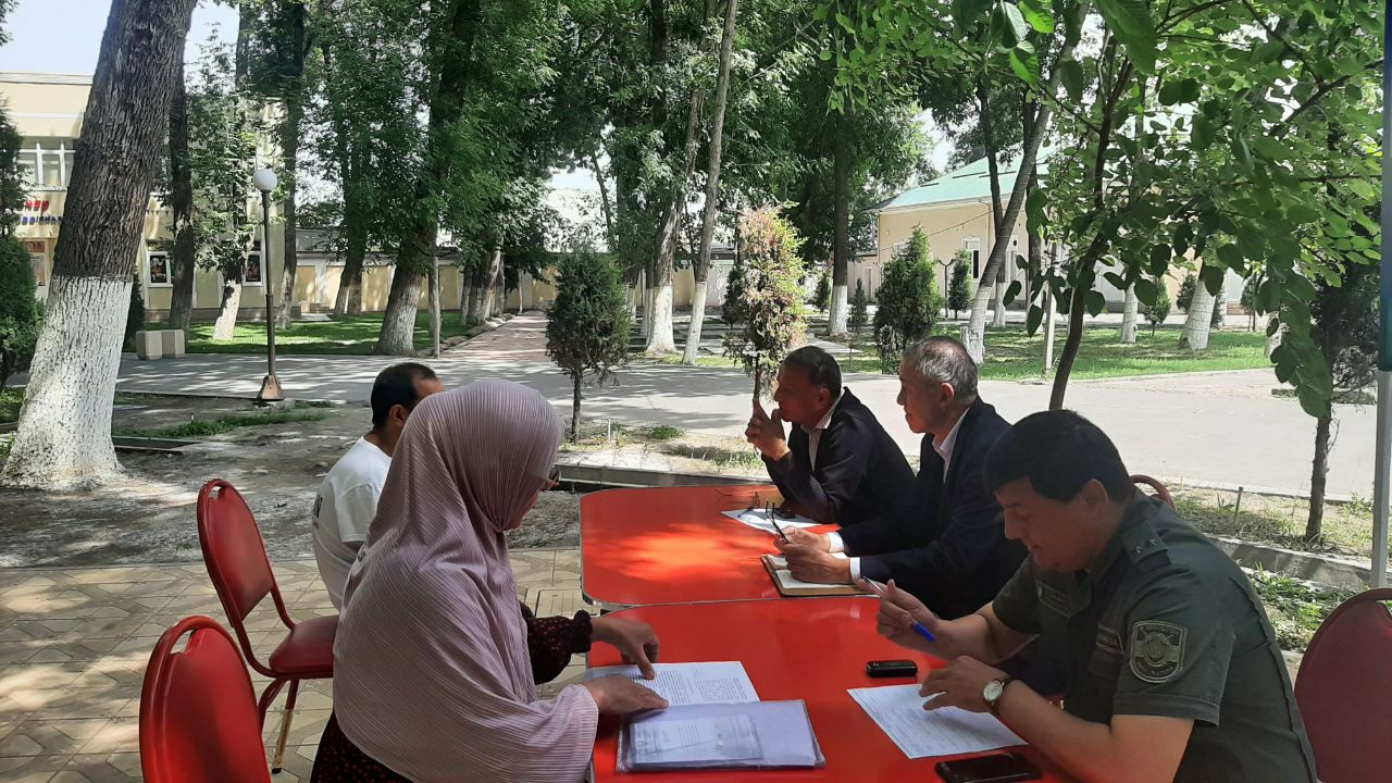 Qo‘qon shahrida Ombudsmanning Farg‘onadagi mintaqaviy vakili va tegishli davlat idoralar vakillari tomonidan sayyor qabul tashkil etildi