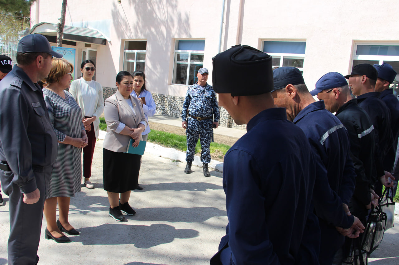    Under the leadership of the Ombudsman, the conditions in the penitentiary institution No. 7 in Tovoksoy were studied