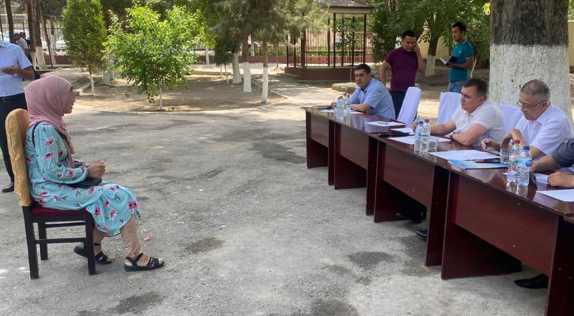 Ombudsmanning Farg‘ona viloyatidagi mintaqaviy vakili qo‘shtepalik fuqarolar murojaatlarini o‘rgandi