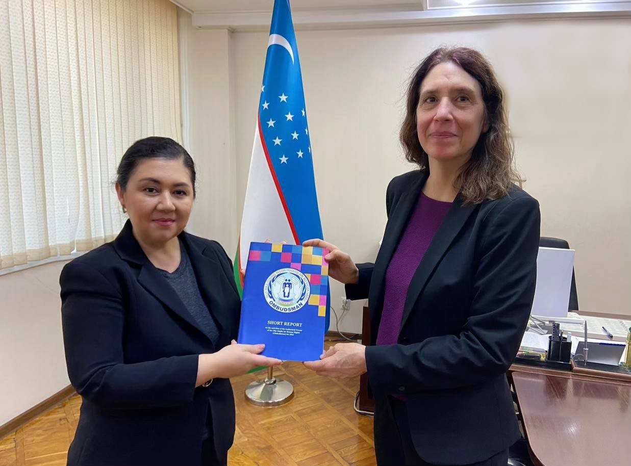 The Ombudsperson met with the Head of the Office of the High Commissioner for Human Rights' (OHCHR) Regional Office for Central Asia