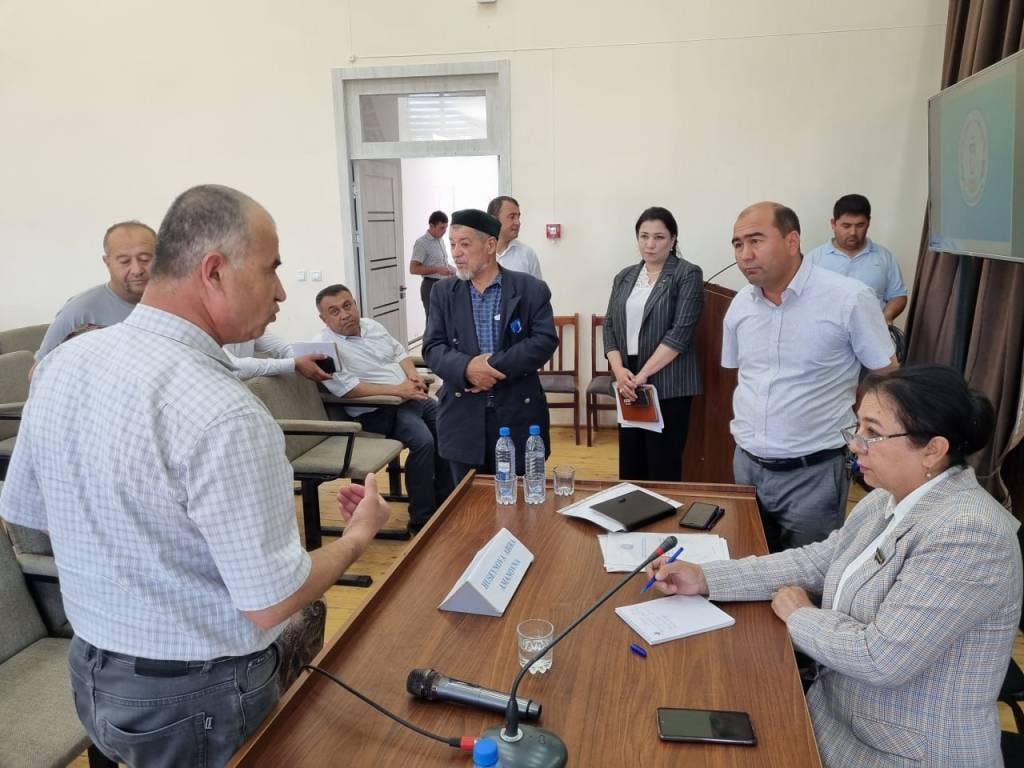 Buxoroning Vobkent tumanida Ombudsman mintaqaviy vakilining navbatdagi sayyor qabuli tashkil etildi