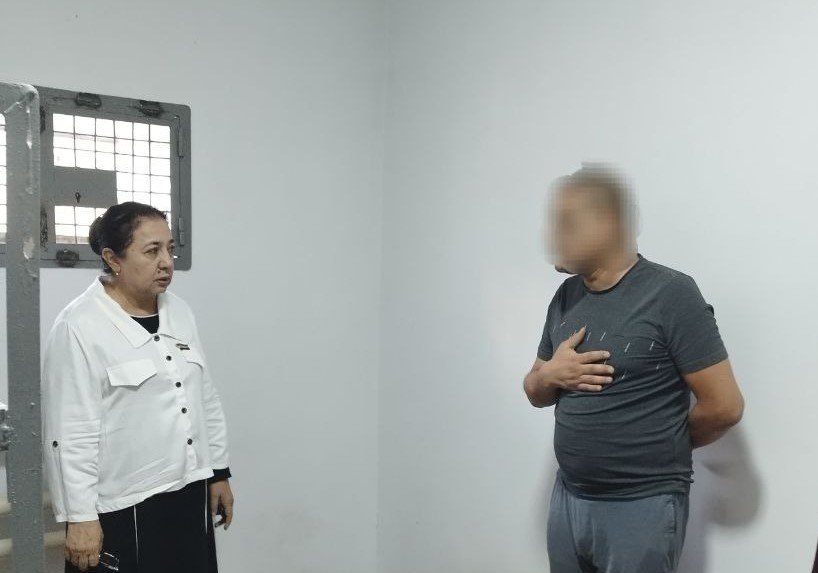 Buxorodagi vaqtincha saqlash hibsxonasi sharoitlari o‘rganildi