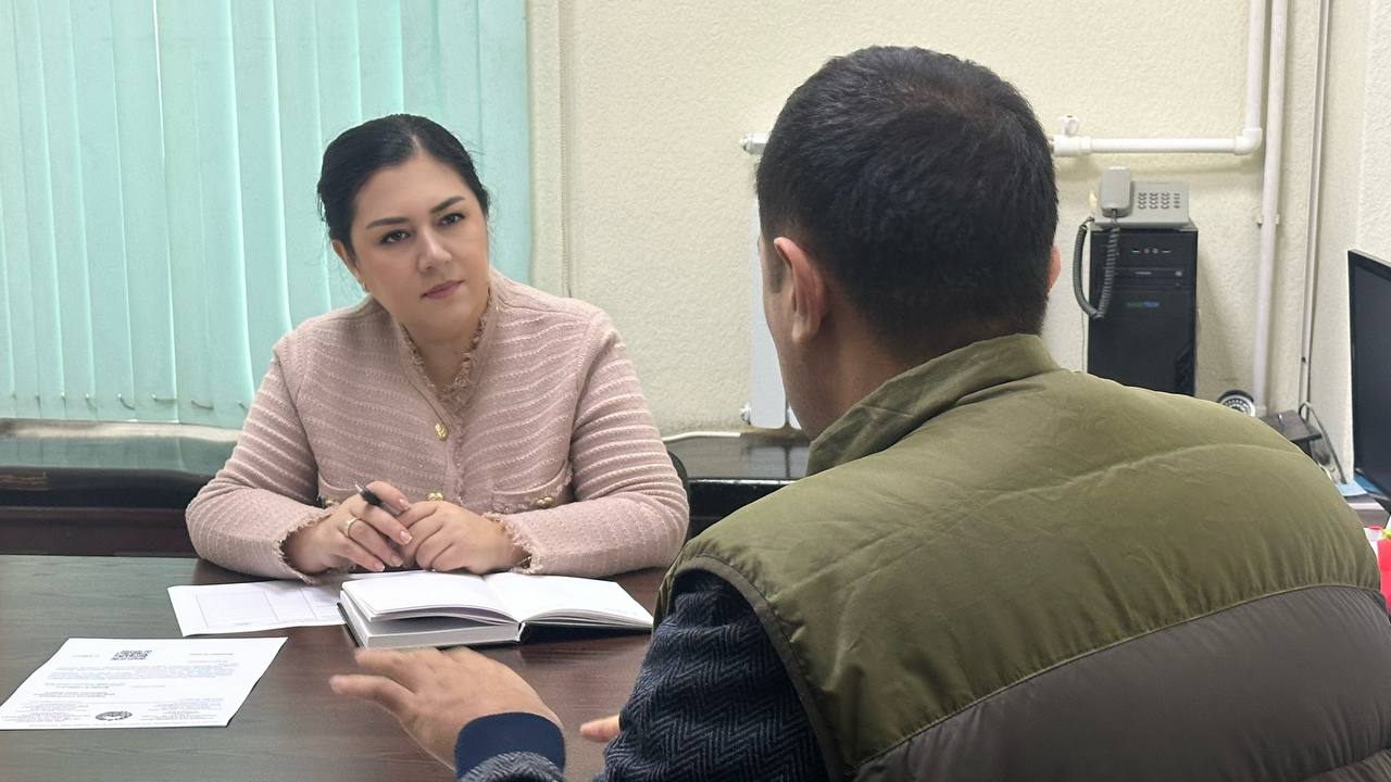 Ombudsman navbatdagi fuqarolar qabulini o‘tkazdi